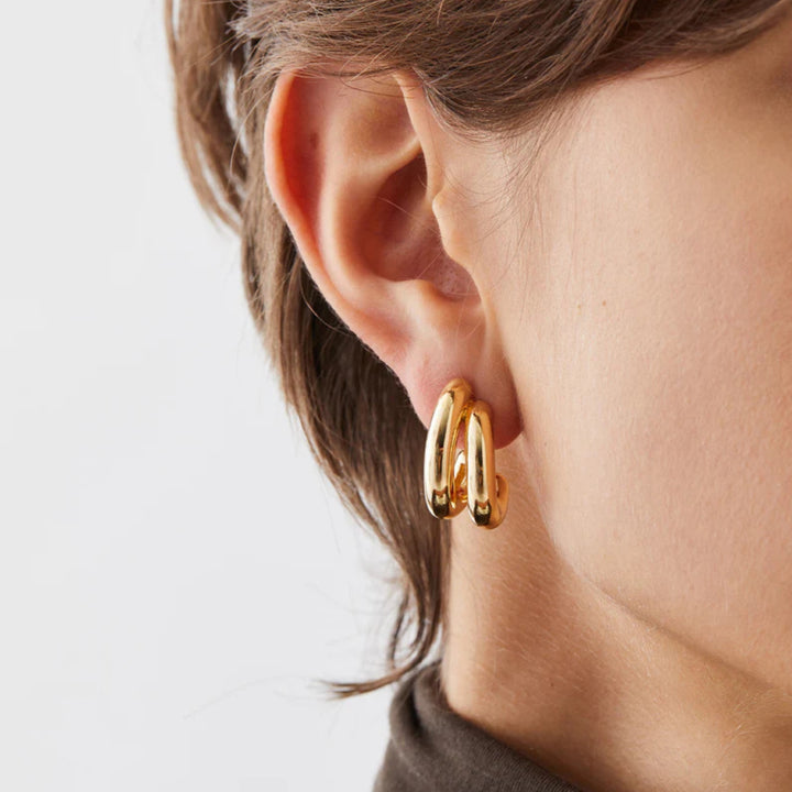 Florence Earring - Two Toned