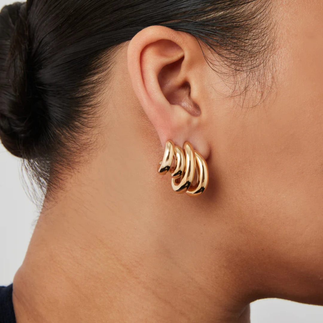 Florence Earring - Two Toned