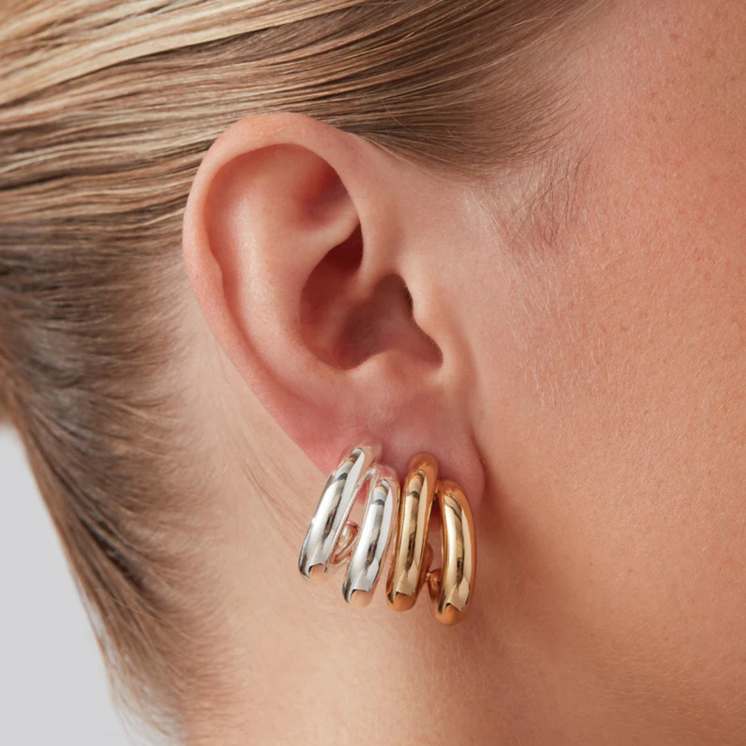 Florence Earring - Two Toned