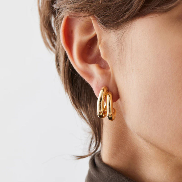 Florence Earrings - Gold