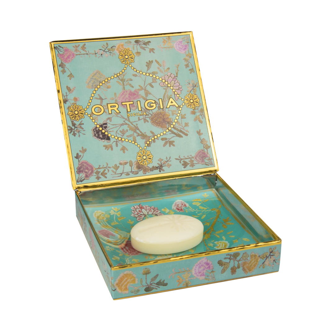 Florio Glass Plate & Soap 25g / 0.9 oz