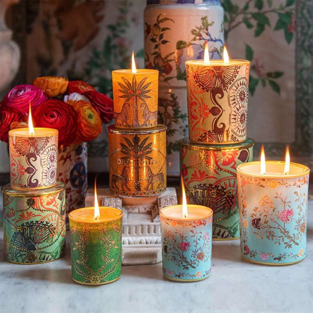 Florio Small Decorated Candle 150g / 5.3 oz