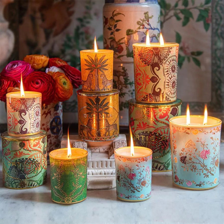 Florio Small Decorated Candle 150g / 5.3 oz
