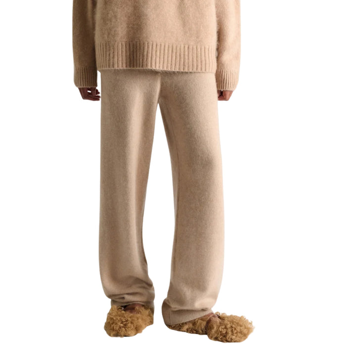 Fluffy Statement Trousers in Make Up