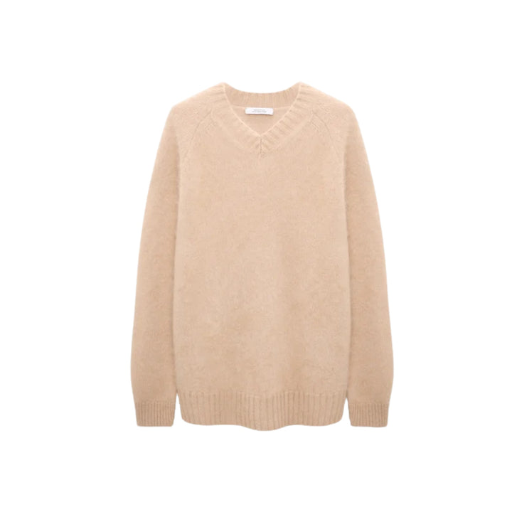 Fluffy Statements Pullover in Make Up in Make Up