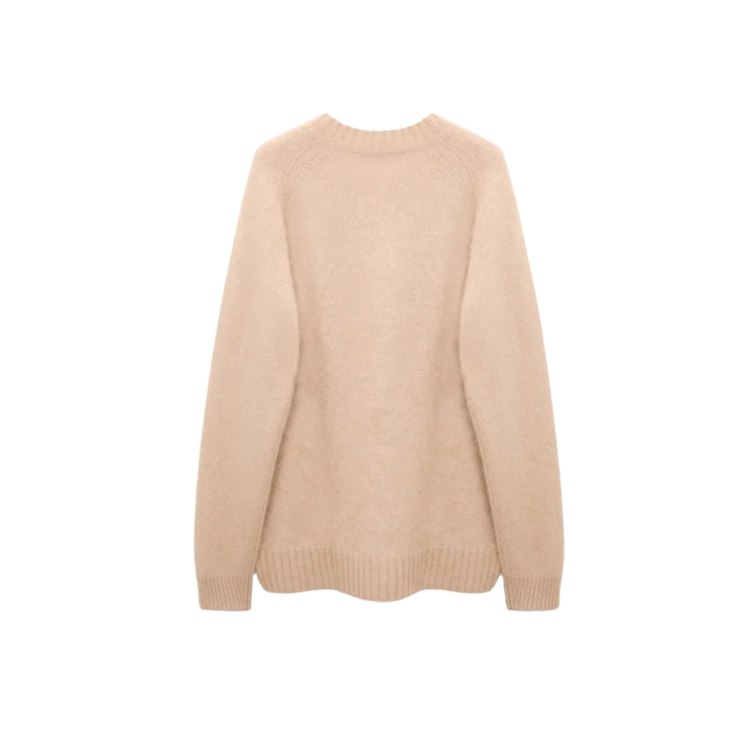 Fluffy Statements Pullover in Make Up in Make Up