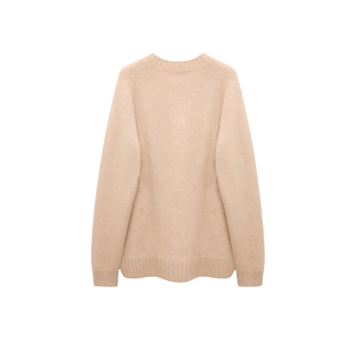 Fluffy Statements Pullover in Make Up in Make Up