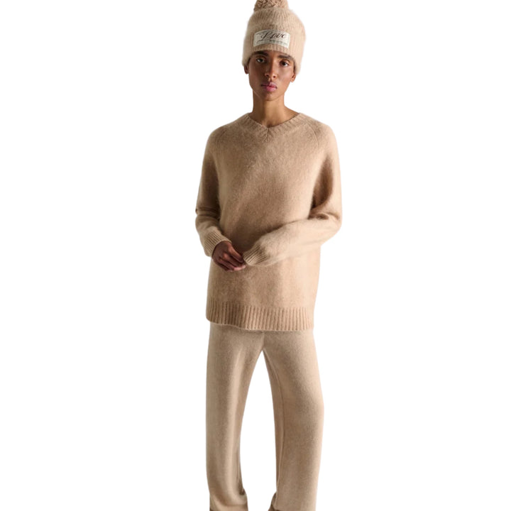 Fluffy Statements Pullover in Make Up in Make Up