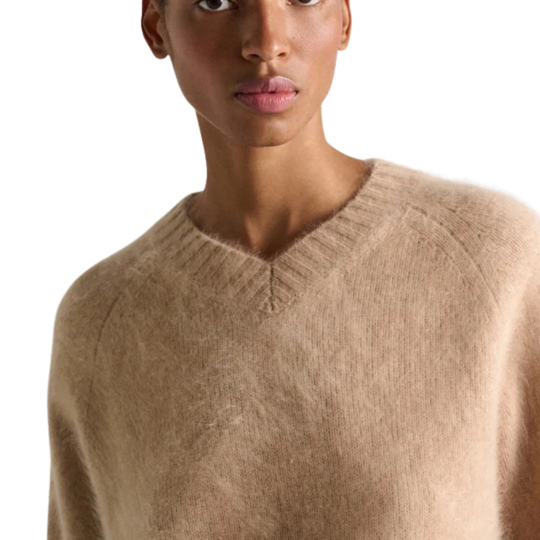 Fluffy Statements Pullover in Make Up in Make Up