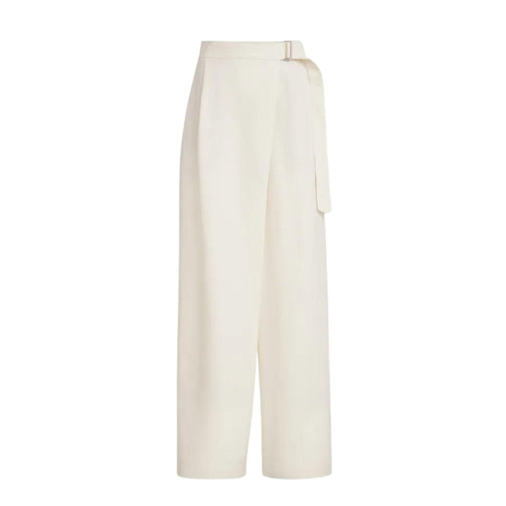 Fluid Twill Wrap Pant