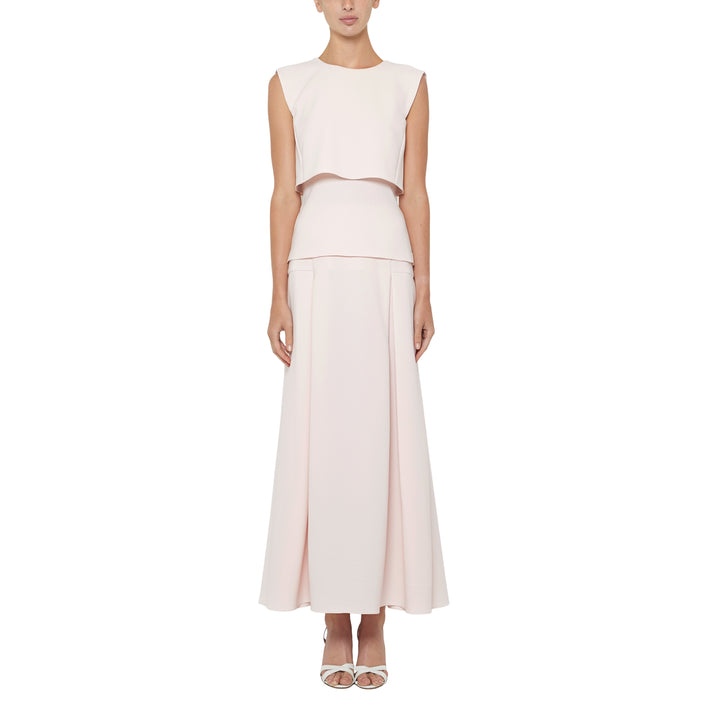 Fold Layered Top in Petal Pink