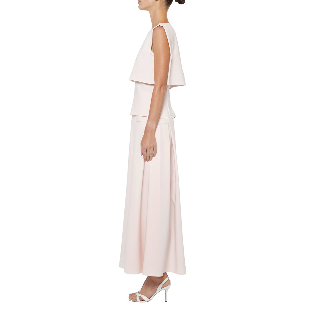 Fold Layered Top in Petal Pink