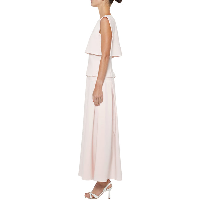 Fold Layered Top in Petal Pink
