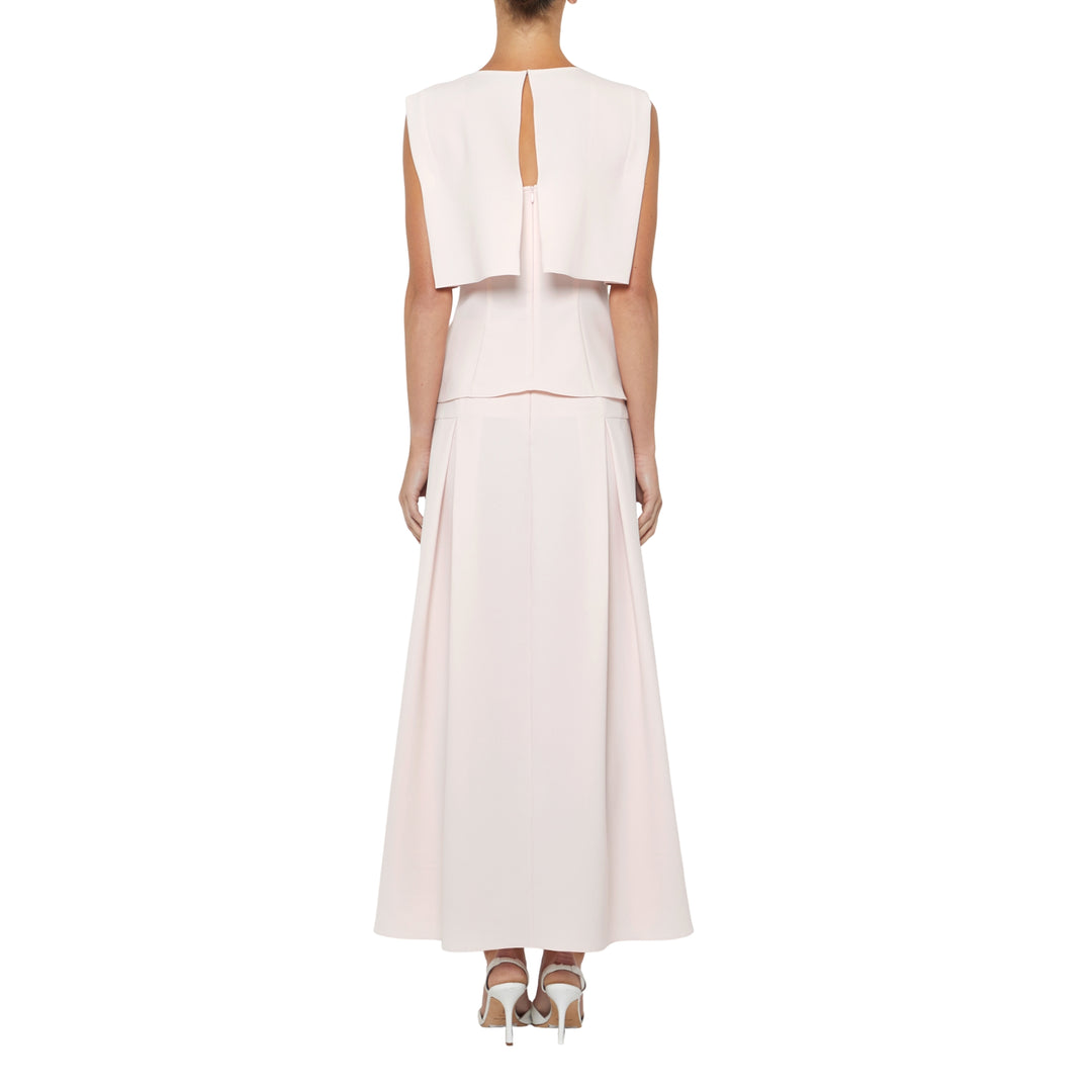 Fold Layered Top in Petal Pink