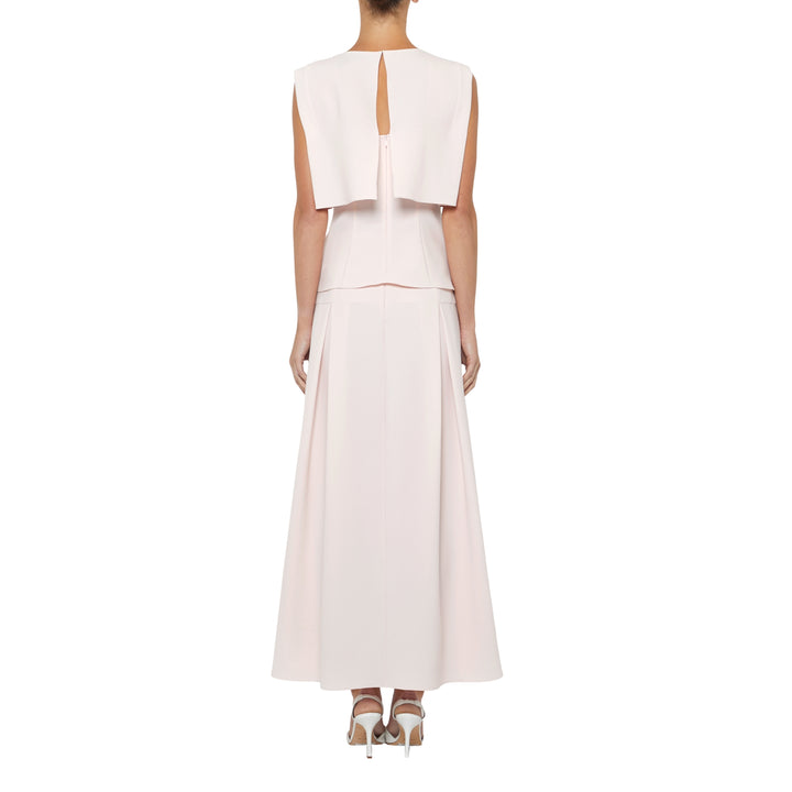 Fold Layered Top in Petal Pink
