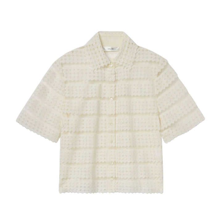 The Lattice Crochet Blouse