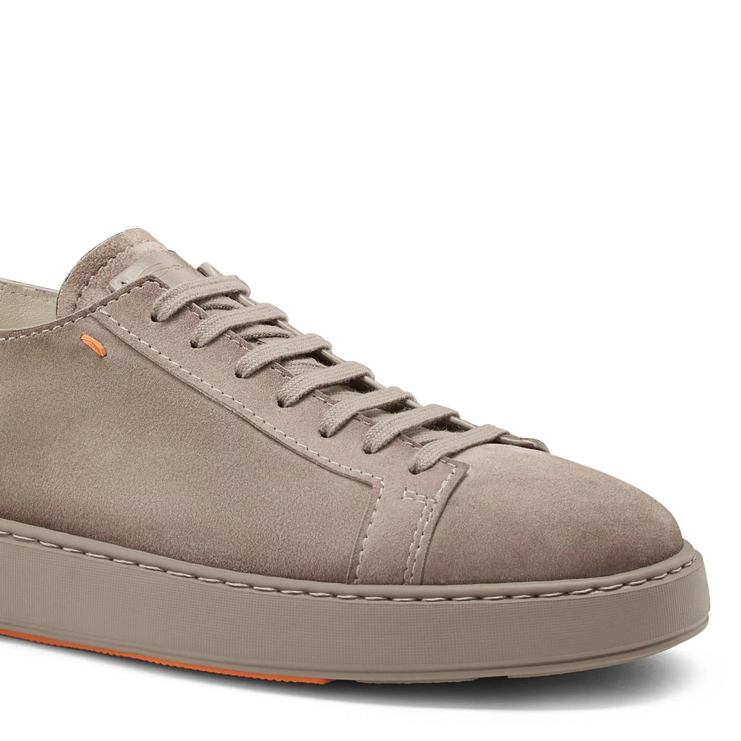 Beige Suede Sneaker