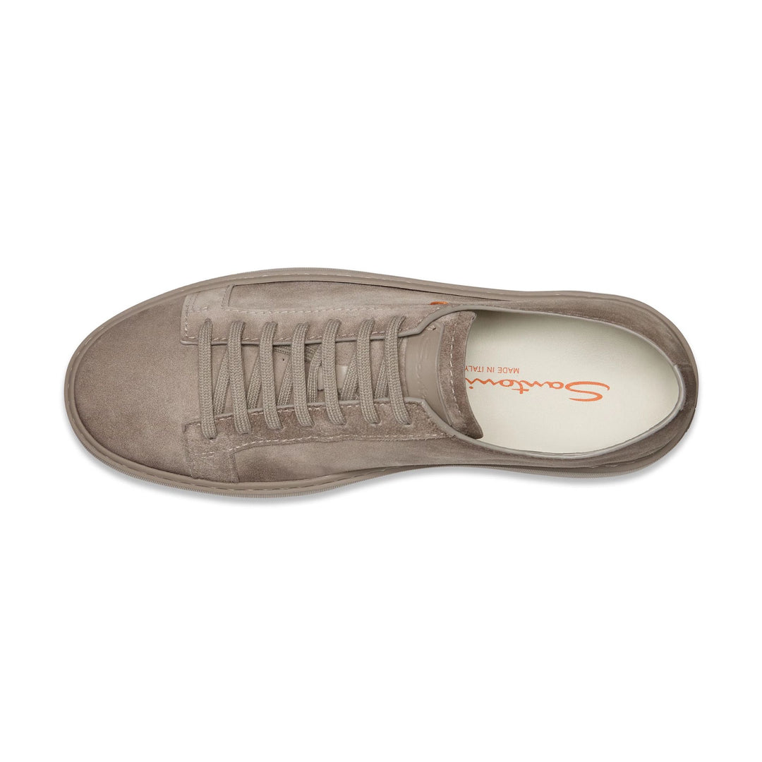 Beige Suede Sneaker