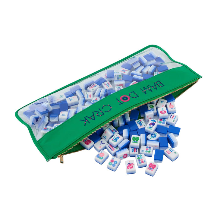 Kelly Green Bam Dot Crak Bag