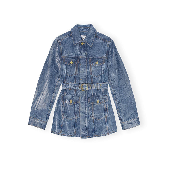Foil Denim Jacket