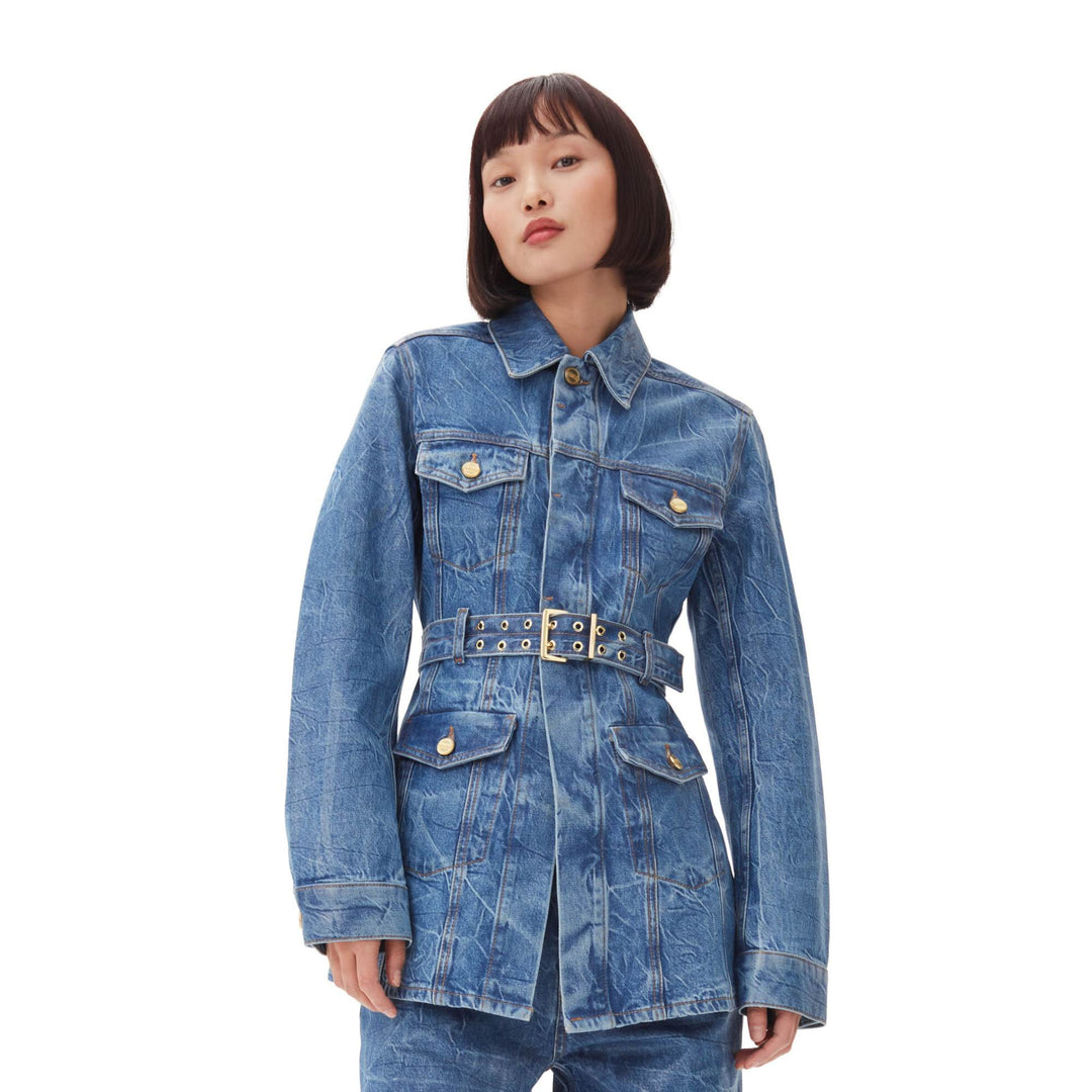 Foil Denim Jacket