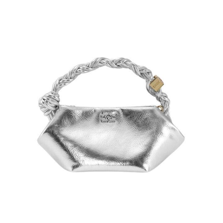Mini Metallic Bou Bag - Silver