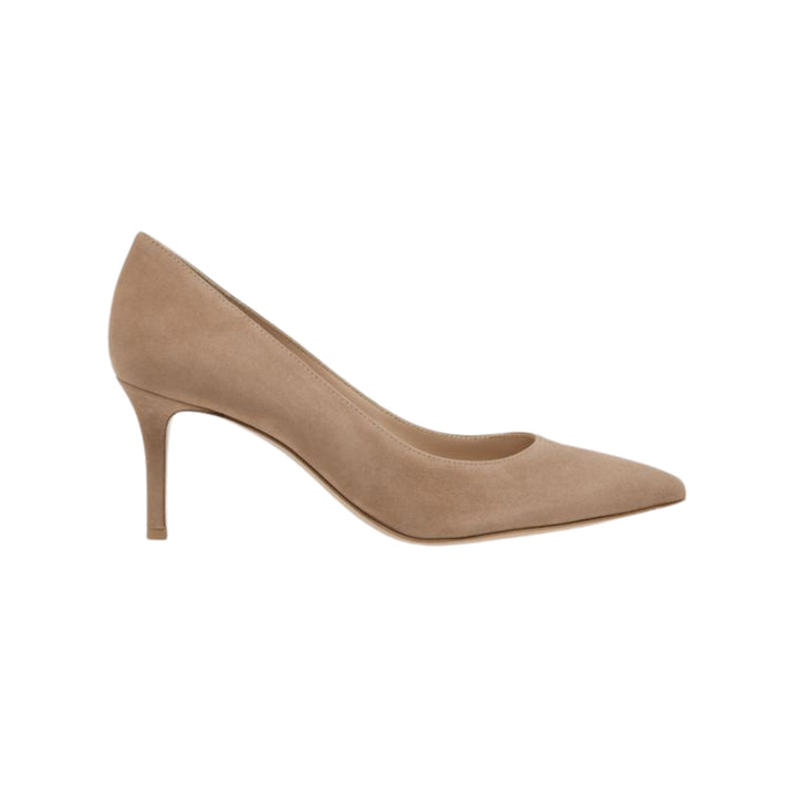 Gianvito 70 Pump in Praline