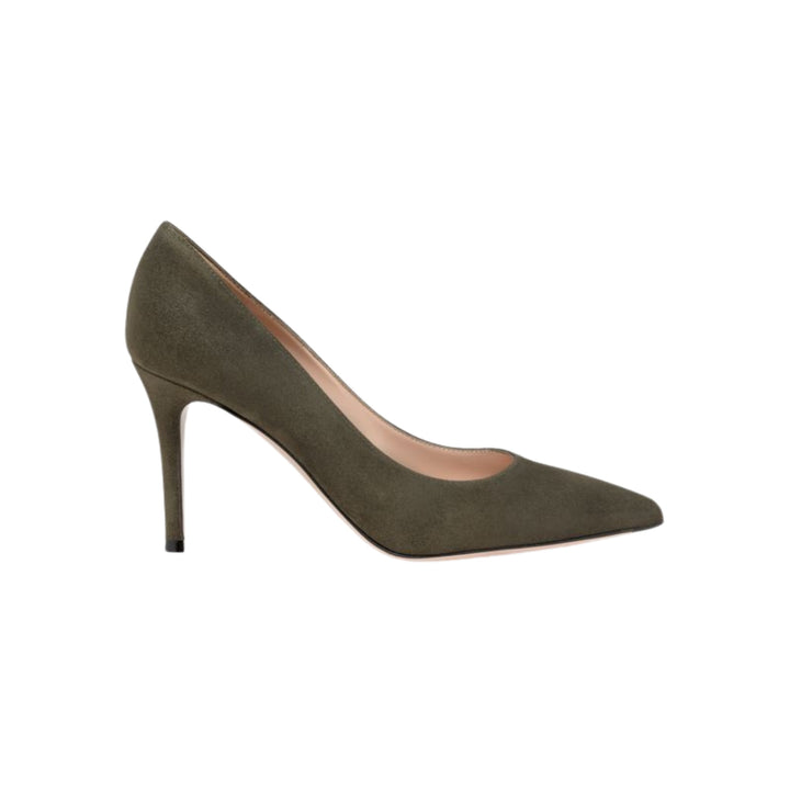 Gianvito 85 Pump in Dark Olive