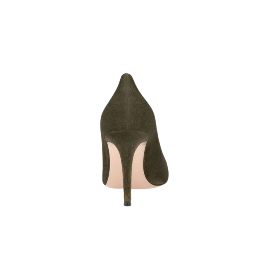 Gianvito 85 Pump in Dark Olive