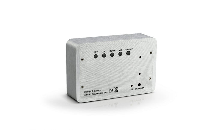 Brick Aluminium Click Clock