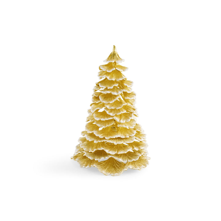 Ginkgo Gold Frost Christmas Tree in Medium