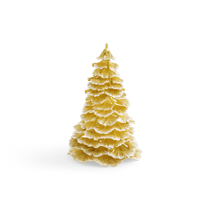 Ginkgo Gold Frost Christmas Tree in Medium