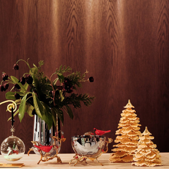 Ginkgo Gold Frost Christmas Tree in Medium