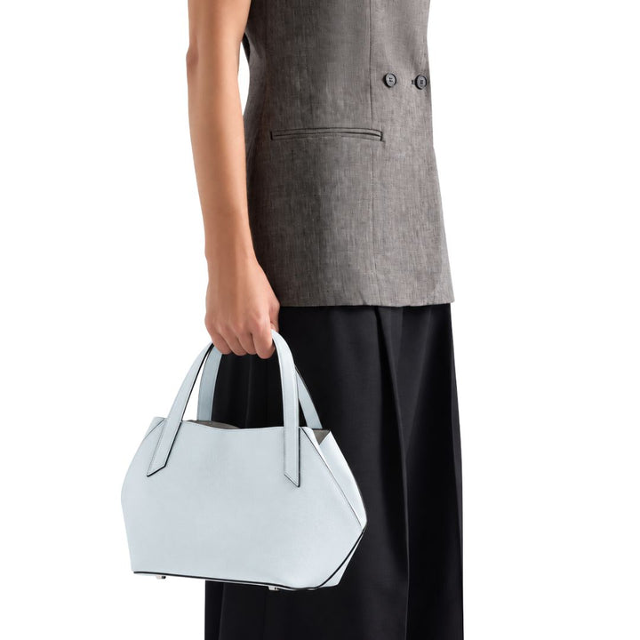 Gio Tote Bag with Strap in Ice