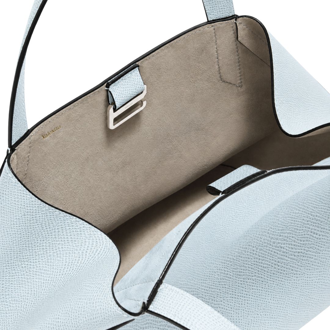 Gio Tote Bag with Strap in Ice