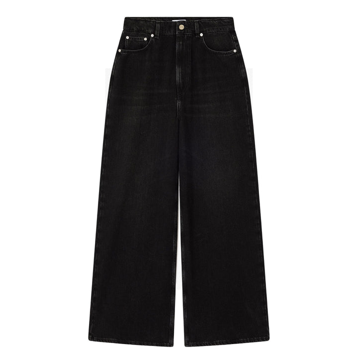 Soft Rigid Denim Baggy Jeans