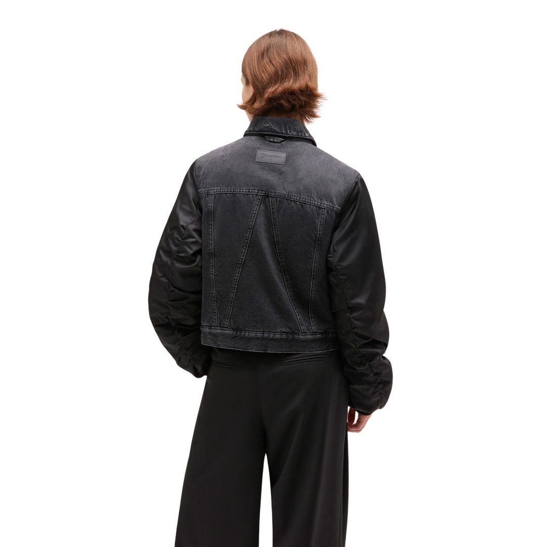 Rigid Denim Mix Jacket