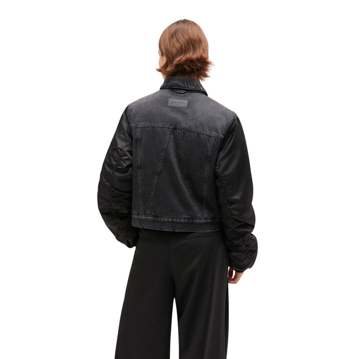 Rigid Denim Mix Jacket