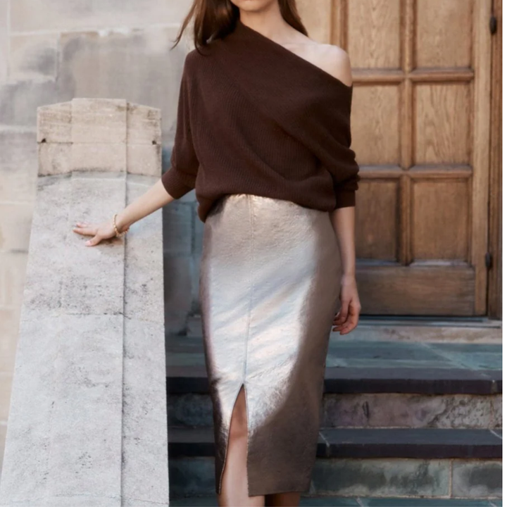Esme Metallic Skirt