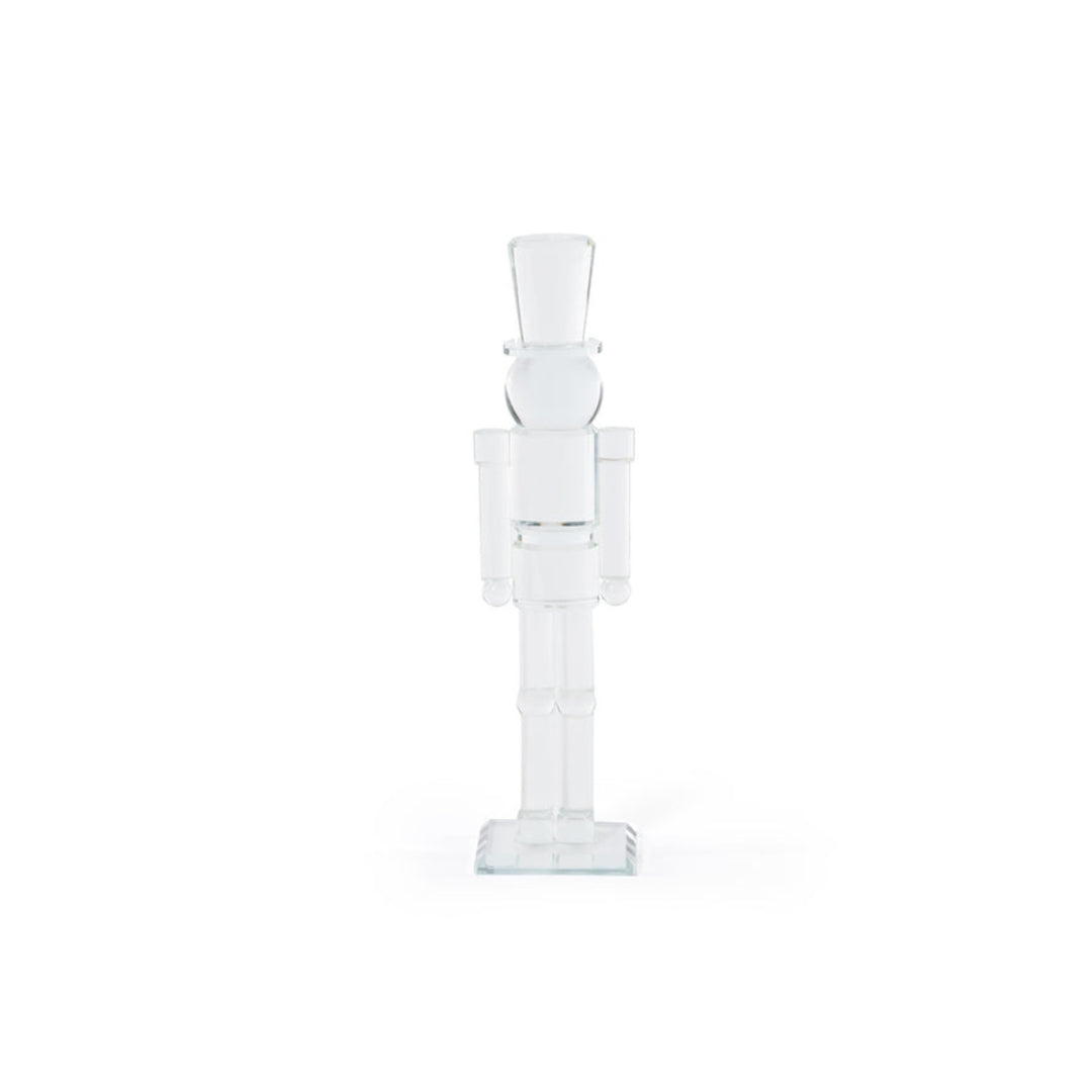 Glass Decor Nutcracker, 12"