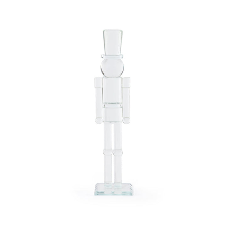 Glass Decor Nutcracker, 16"