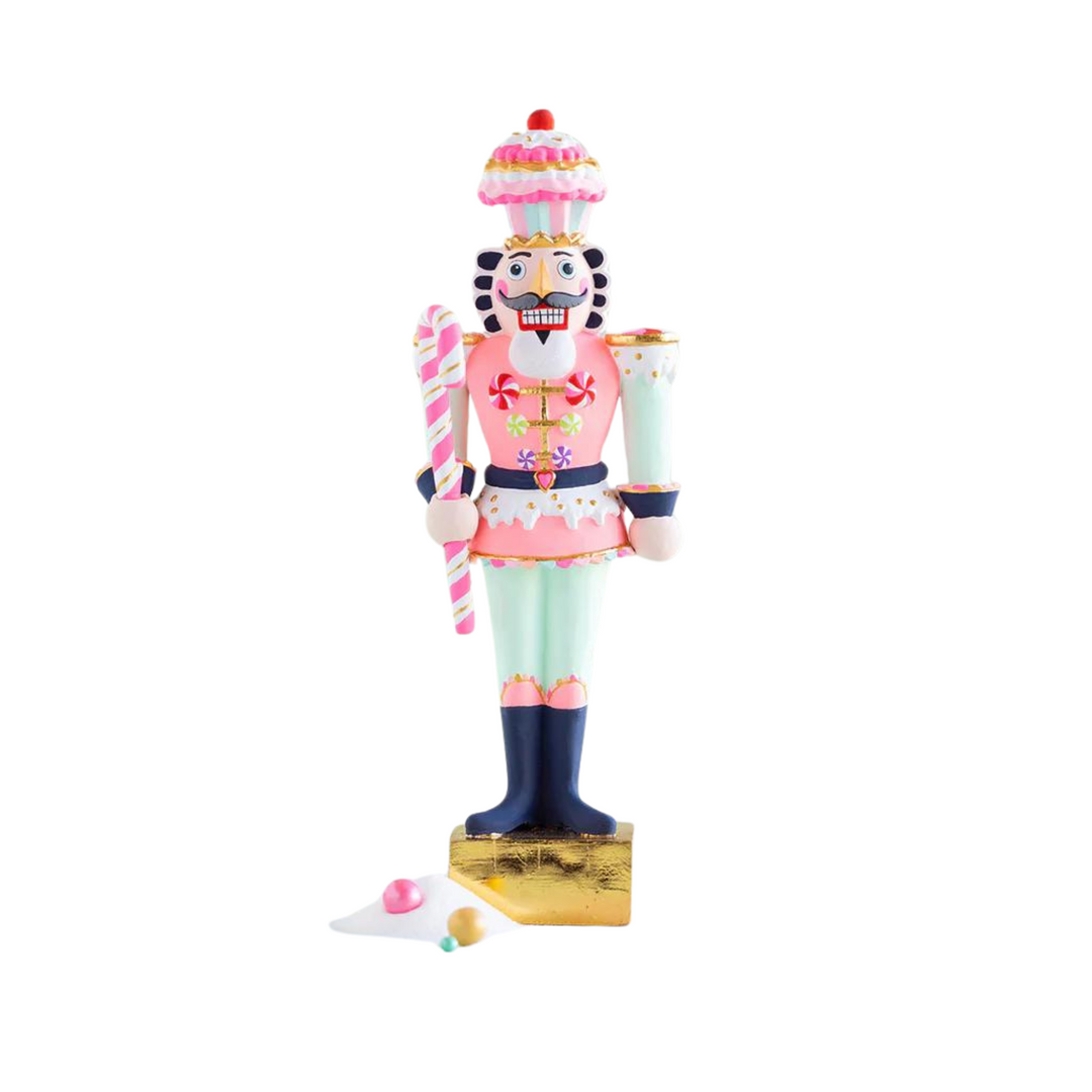 Gold Colonel Cupcake Figure, Resin, 20"