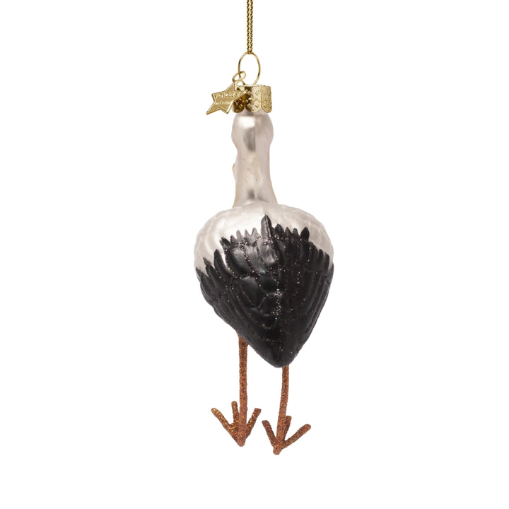Gold Stork Ornament