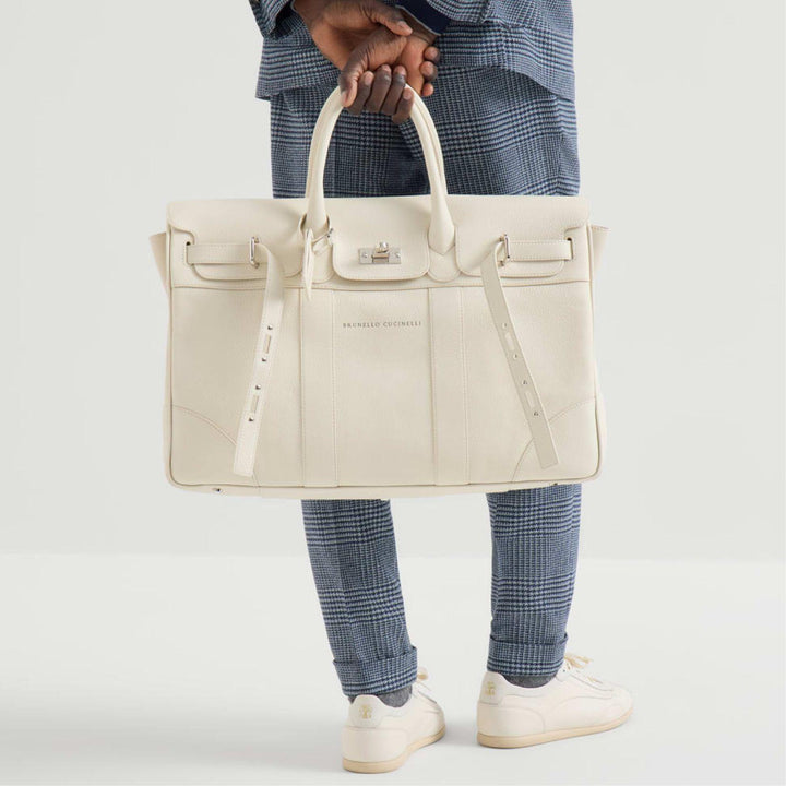 Grained Calfskin Travel Bag