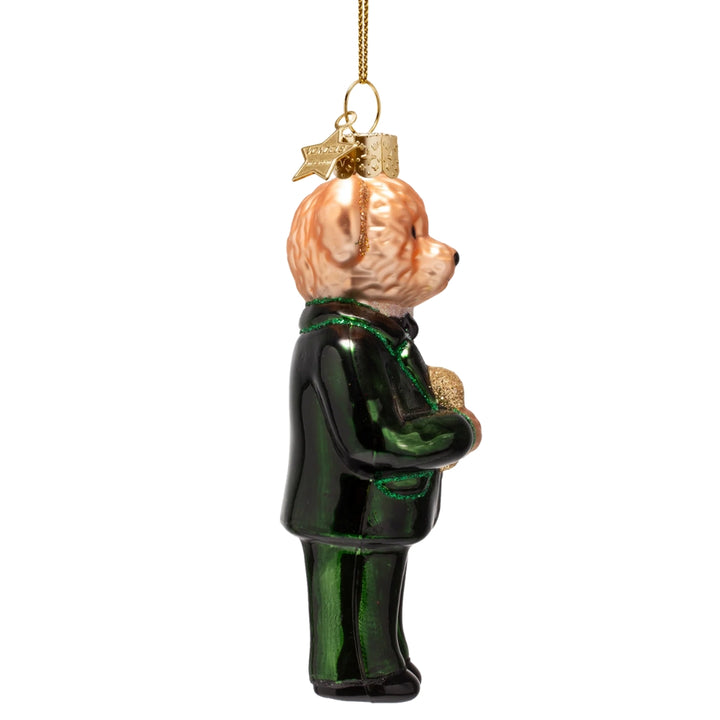 Green Bear Ornament