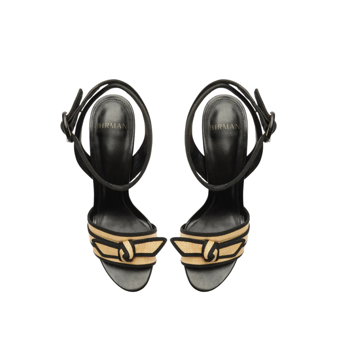 Grossgrain Raffia Platform