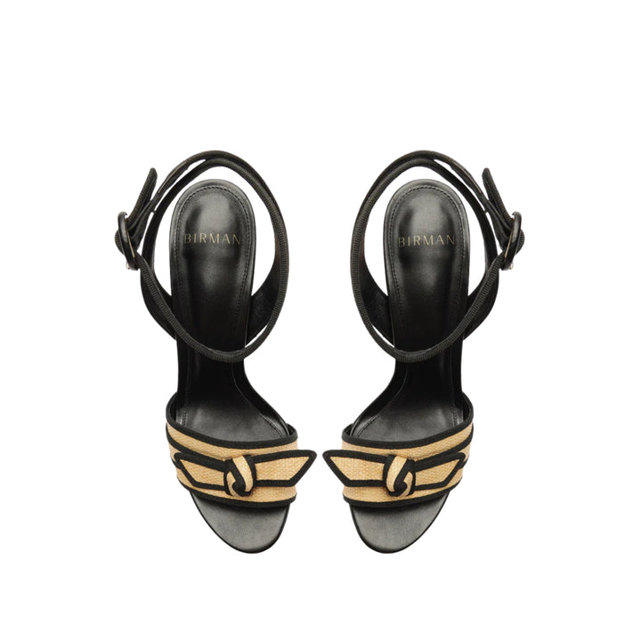 Grossgrain Raffia Platform