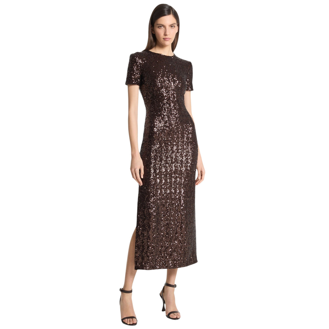 Sequin T-Shirt Dress