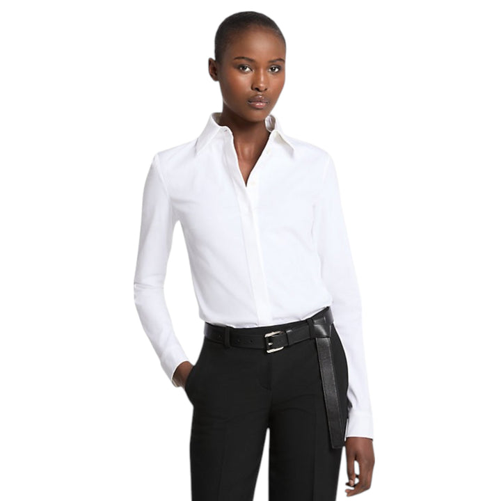 Straight Cotton Poplin Hansen Shirt