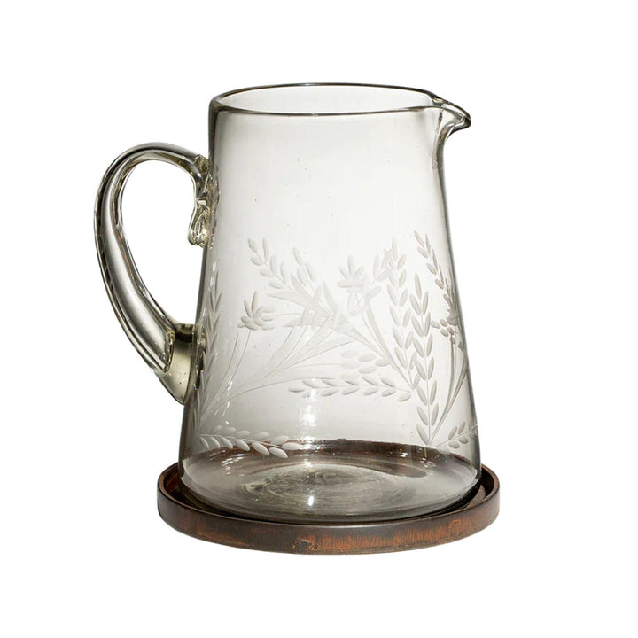 Hacienda Pitcher with Iron Stand